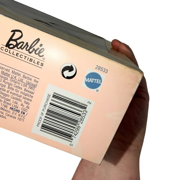 Vintage 2000 Grand Entrance Barbie Doll Carter Bryant 28533 Blue Gown Blonde - Picture 2 of 8